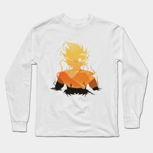 Anime silhouette character Long Sleeve T-Shirt